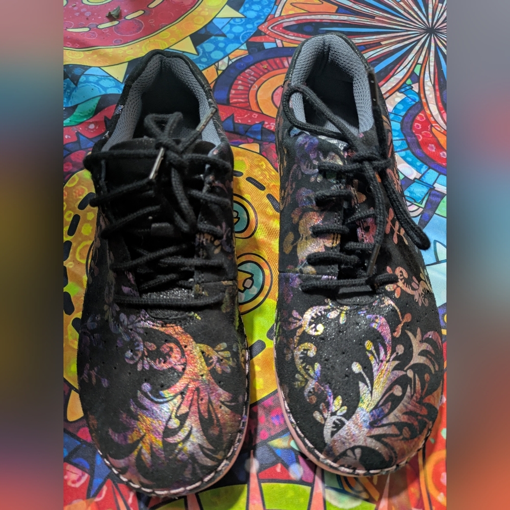 Alegria Iridescent Sneakers Size 6